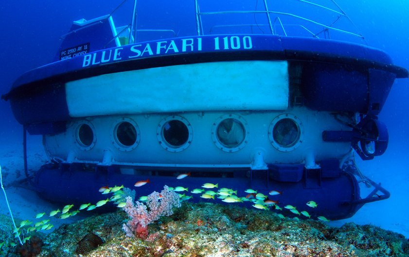 Экскурсия на подводной лодке на Маврикии