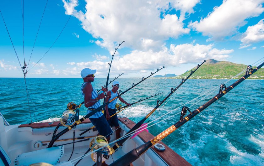 Рыбалка биг гейм на Маврикии